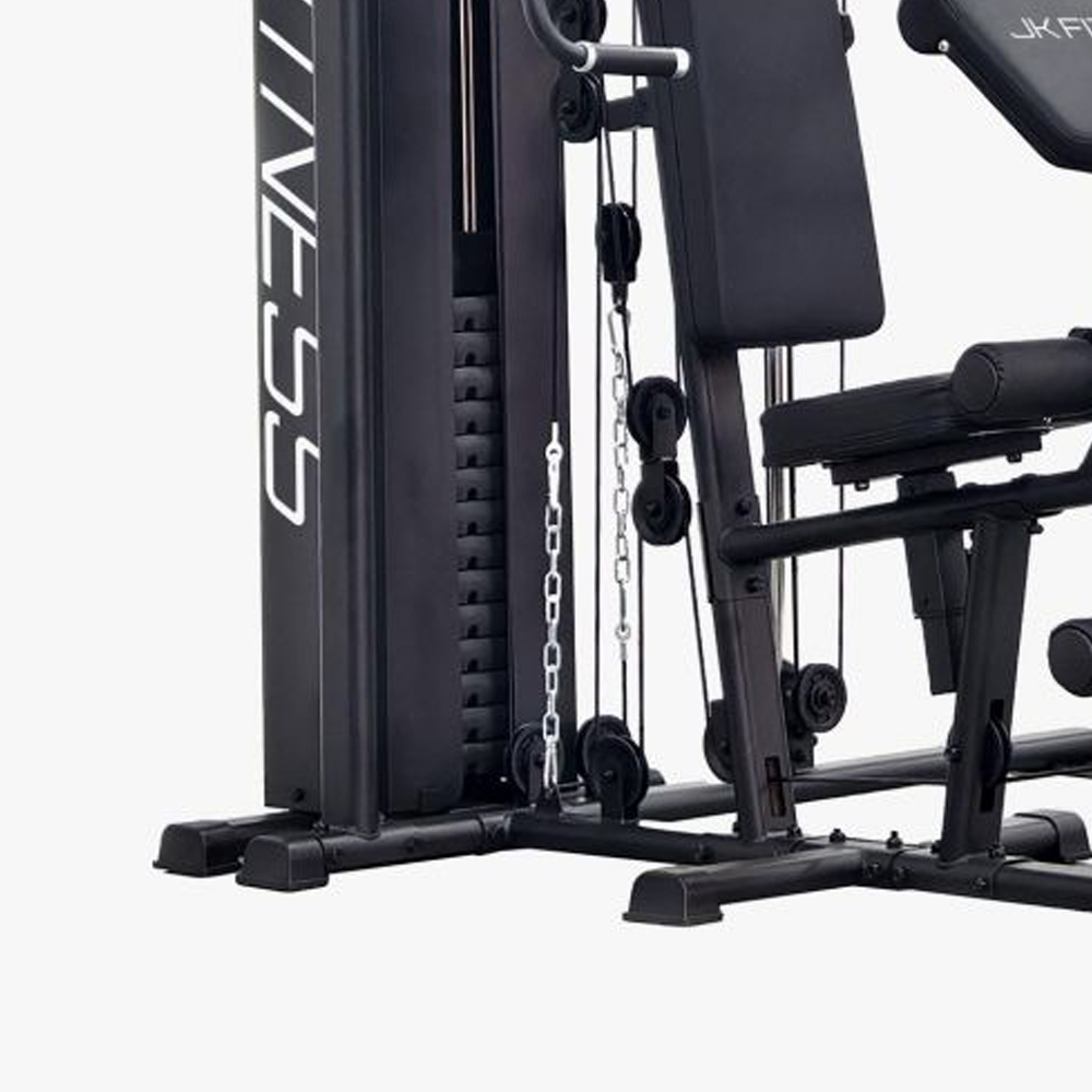 Multifunction Stations - JK Fitness  Jk6140 Double Pulley Multifunction Station 80kg Weight Stack