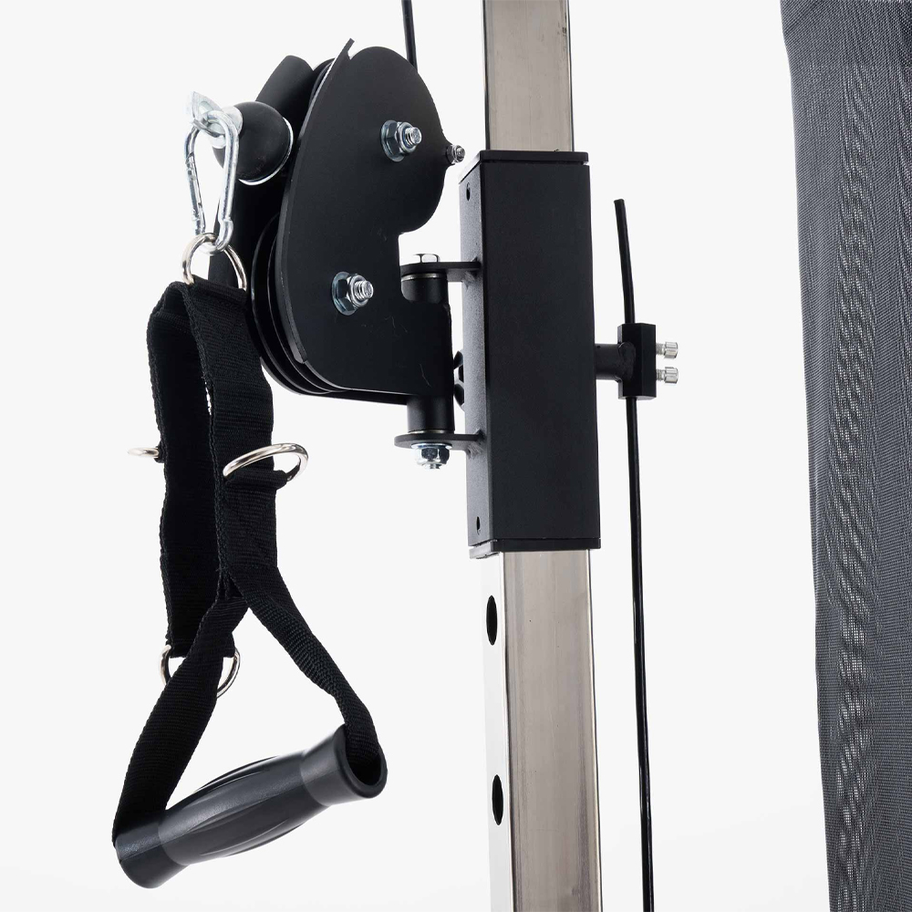 Multifunction Stations - JK Fitness Jk7060 Dual Pulley Multifunction Station With 2x73kg Weight Stack