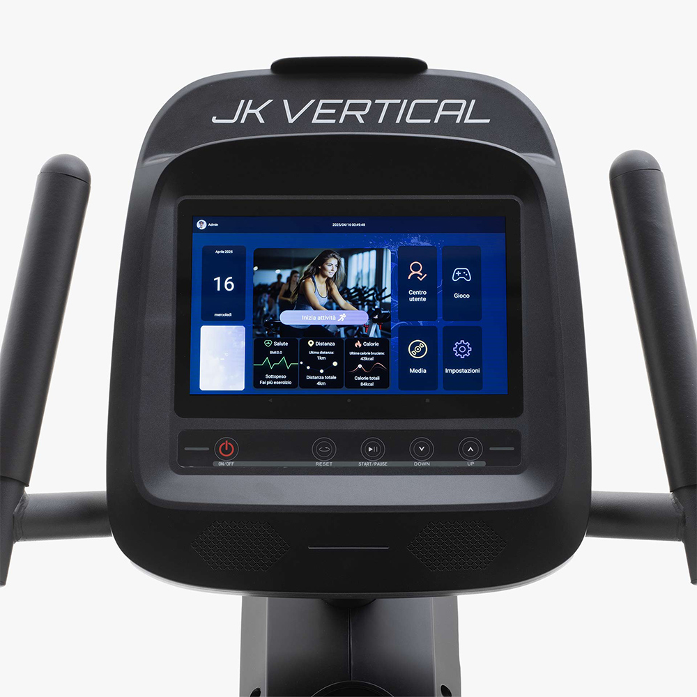 Exercise bikes/pedal trainers - JK Fitness Jkv36-tft Magnetic Exercise Bike Ergometer Indoor Bike