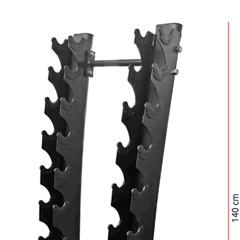 Weights Rack and Dumbbells - Diamond Vertical Dumbbell Rack For 10 Pairs