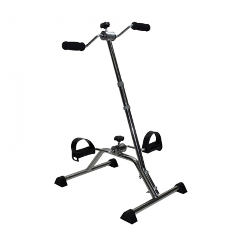 Exercise bikes/pedal trainers - Intermed Chromed Steel Pedal Board And Rotating Handles For Rehabilitation With Rod