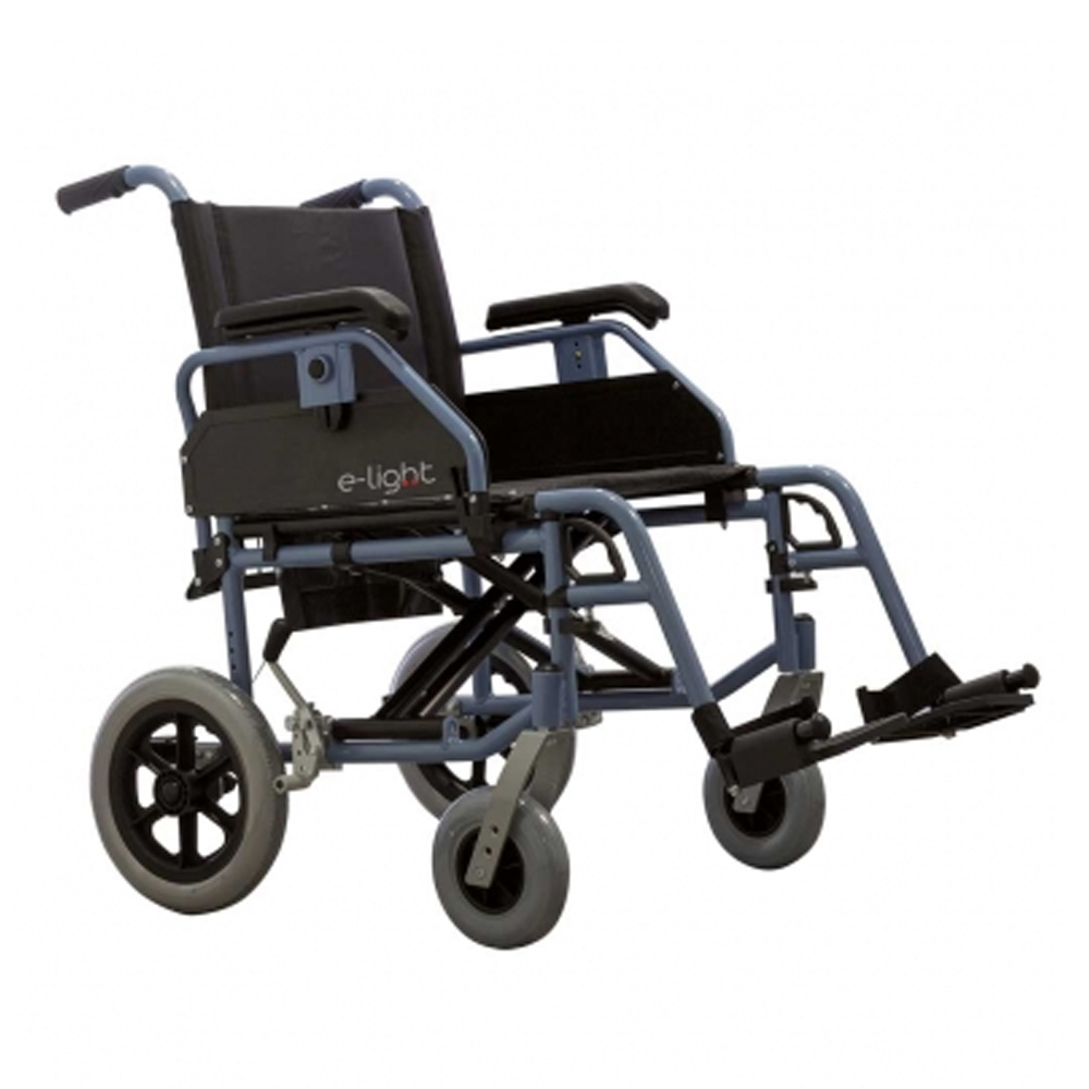 Carrozzine disabili - Intermed Sedia A Rotelle Per Disabili E-light T Carrozzina Pieghevole Transito