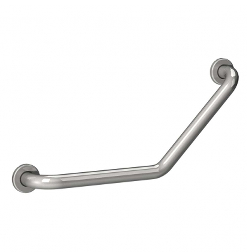 Grab bars for bathroom - Intermed 45° Angle Wall Handle 30x30cm Satin Stainless Steel