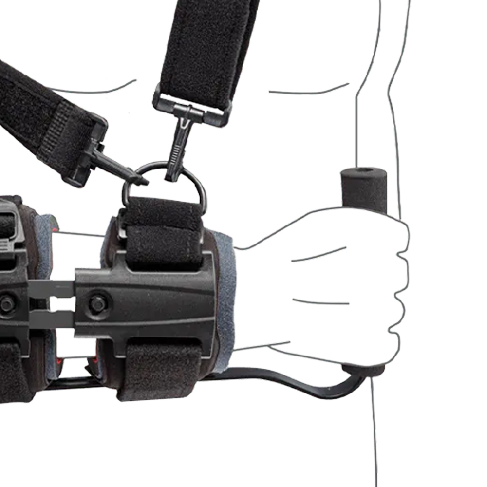 Elbow braces - Tenortho E-motion Telescopic Elbow Brace Right Flexion Extension Adjustment