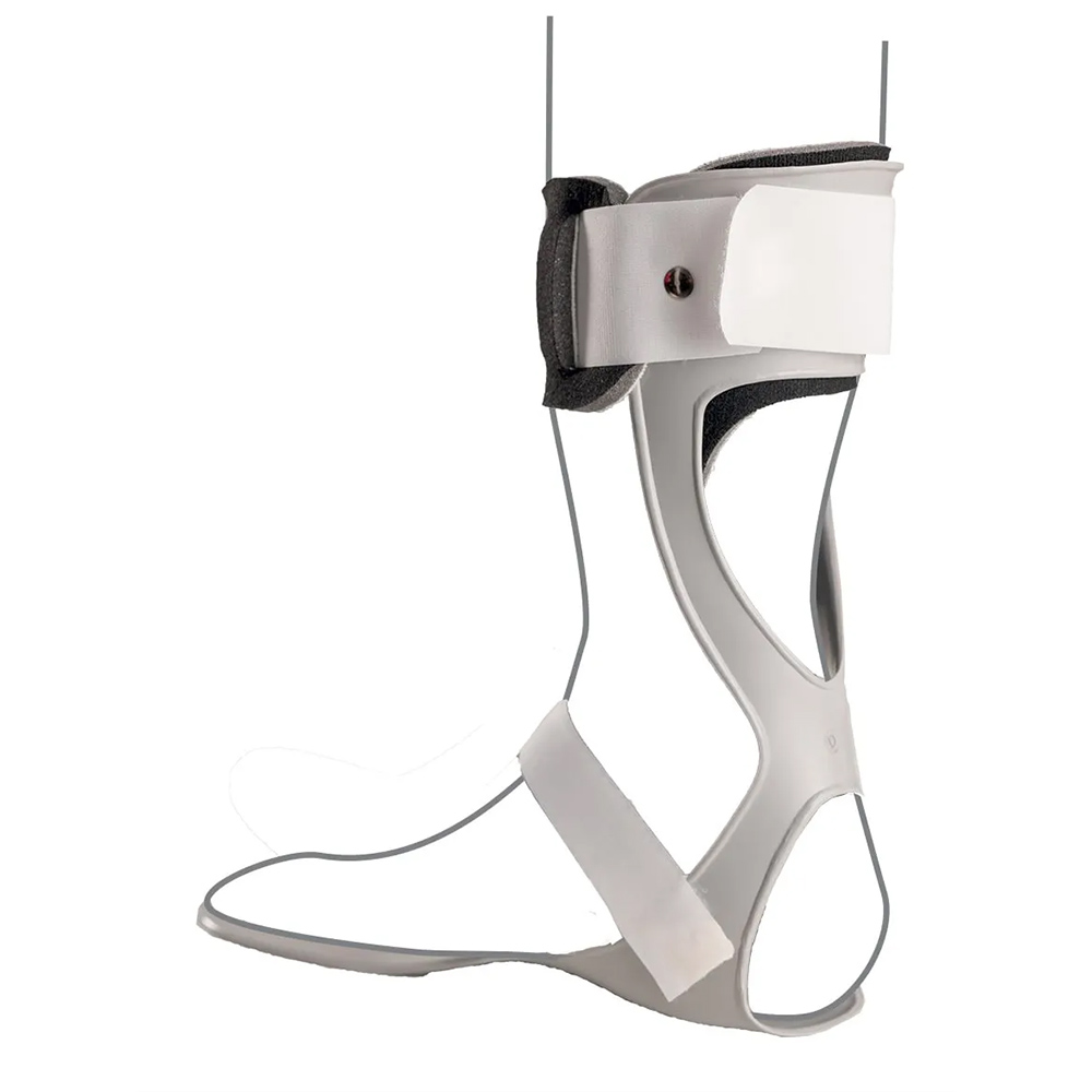 Foot braces - Tenortho Springy Plus Brace For Left Dangling Clubfoot, Carbon