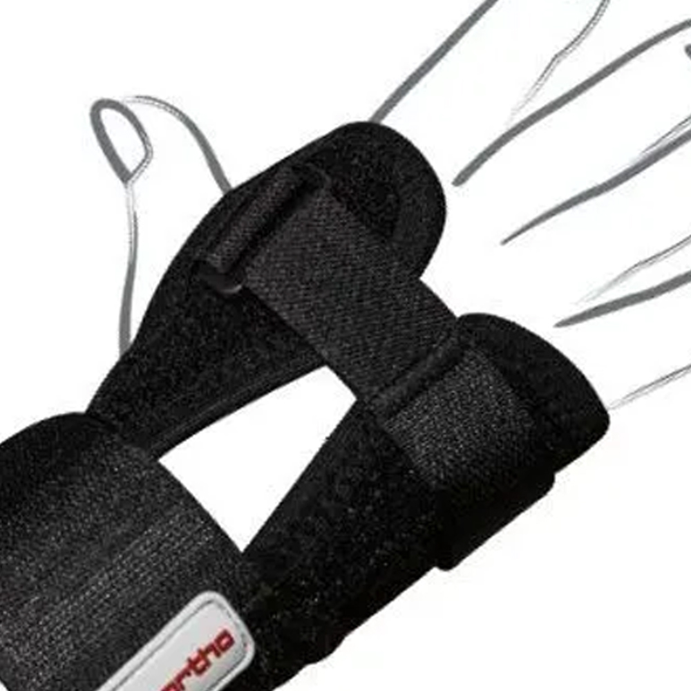 Wrist Braces - Tenortho Drypol Long Right Wrist Brace In Breathable Fabric