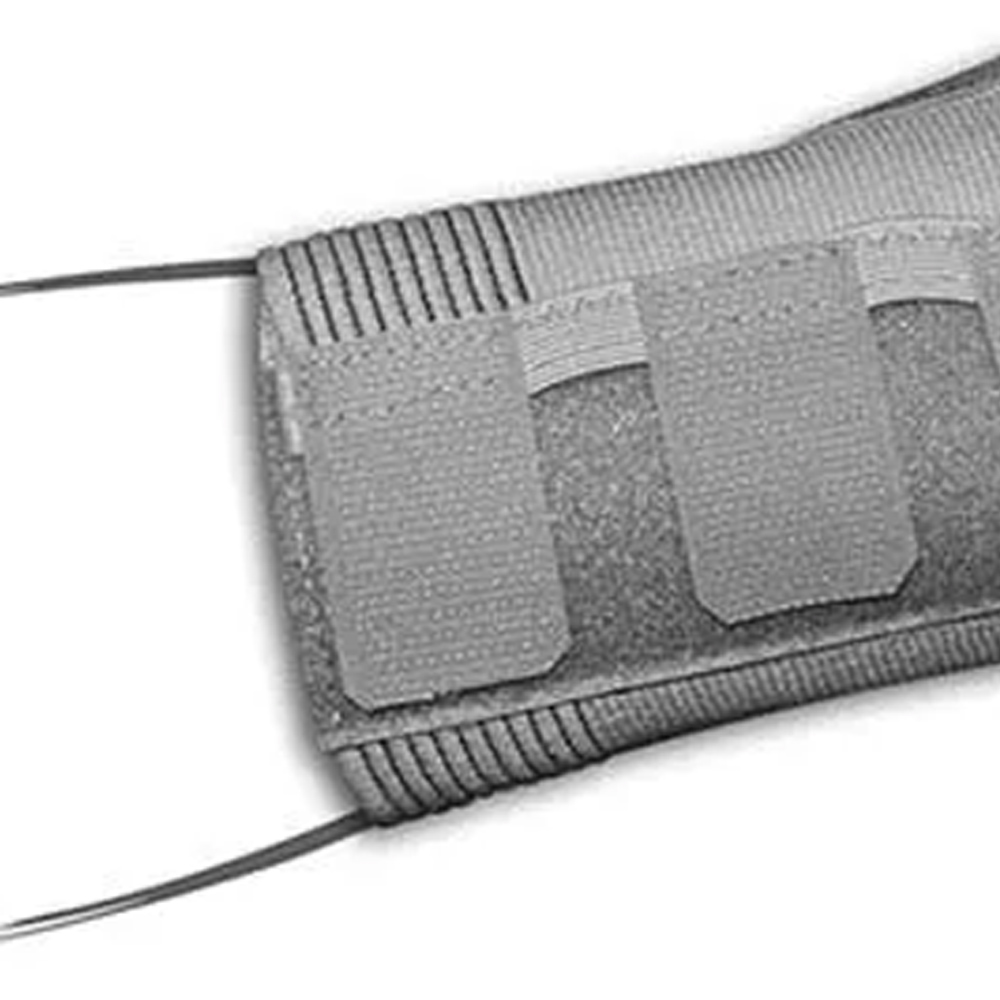 Wrist Braces - Tenortho Left Pf Ii Splinted Wrist Brace With Thumb Grip In Elastic Fabric