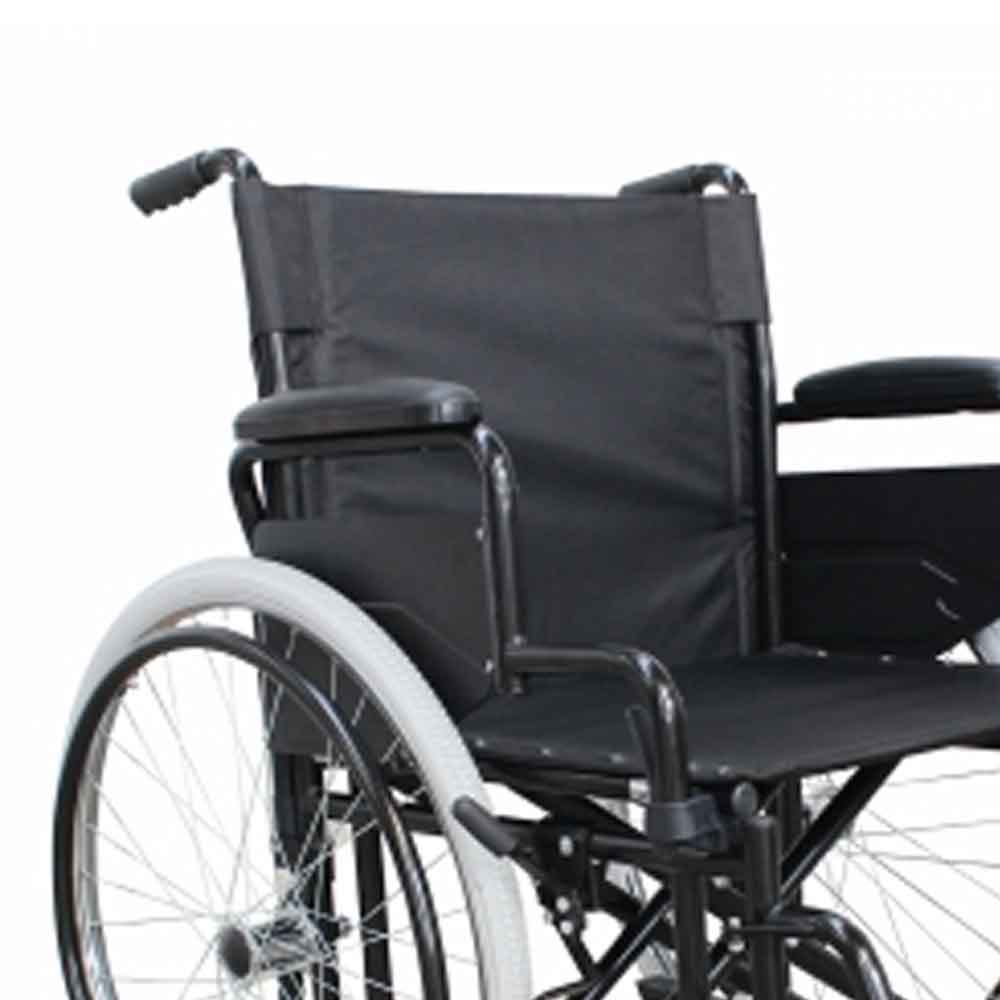 Carrozzine disabili - Intermed Sedia A Rotelle Per Disabili Carrozzina Bariatrica Autospinta Pieghevole
