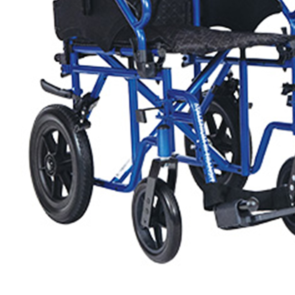 Carrozzine disabili - Wimed Sedia A Rotelle Disabili Millenium 3 Doppia Crociera Carrozzina Transito