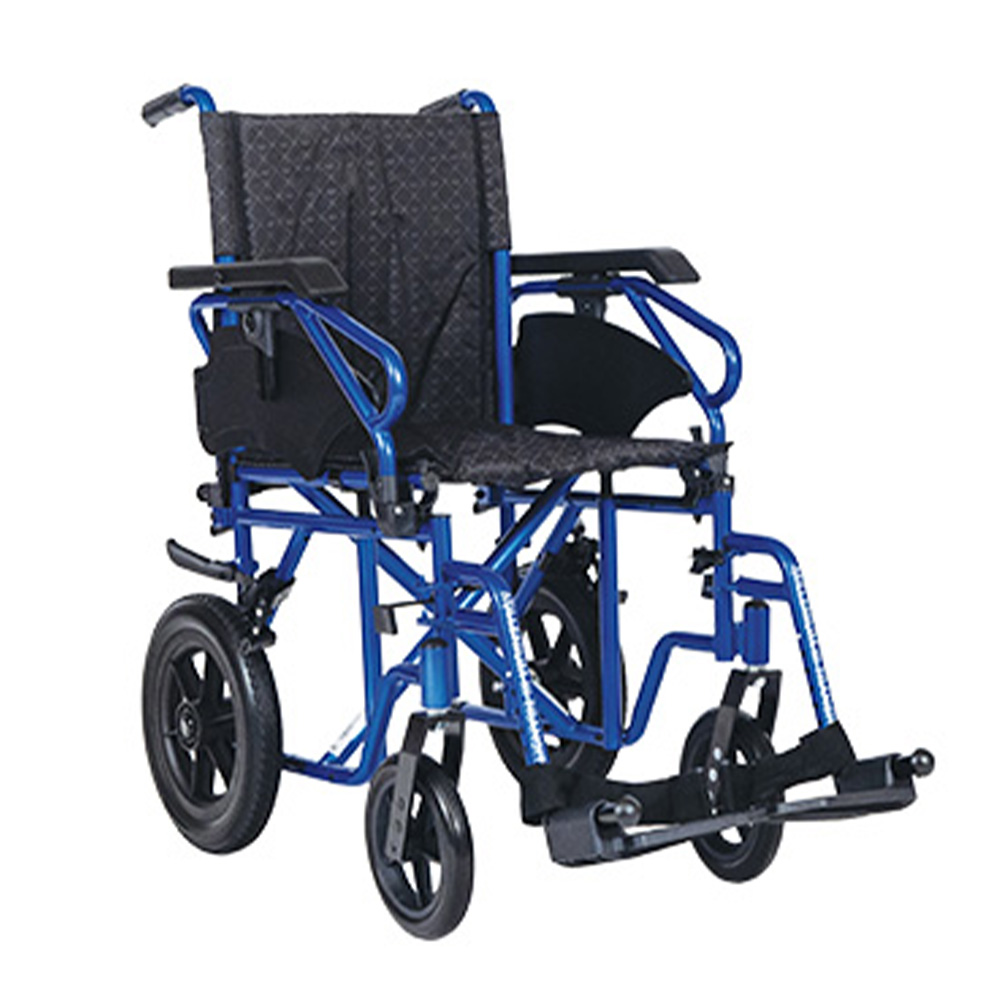 Carrozzine disabili - Wimed Sedia A Rotelle Disabili Millenium 3 Doppia Crociera Carrozzina Transito