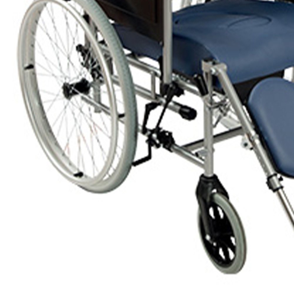 Poltrone e Sedie - Wimed Sedia Comoda Con Schienale Reclinabile Easy Ruote Da 600mm