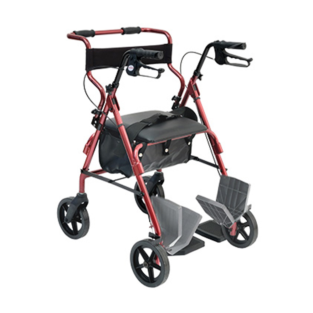 Deambulatori Rollator - Wimed Deambulatore Rollator Rolly-2 Trasformabile In Carrozzina Transito