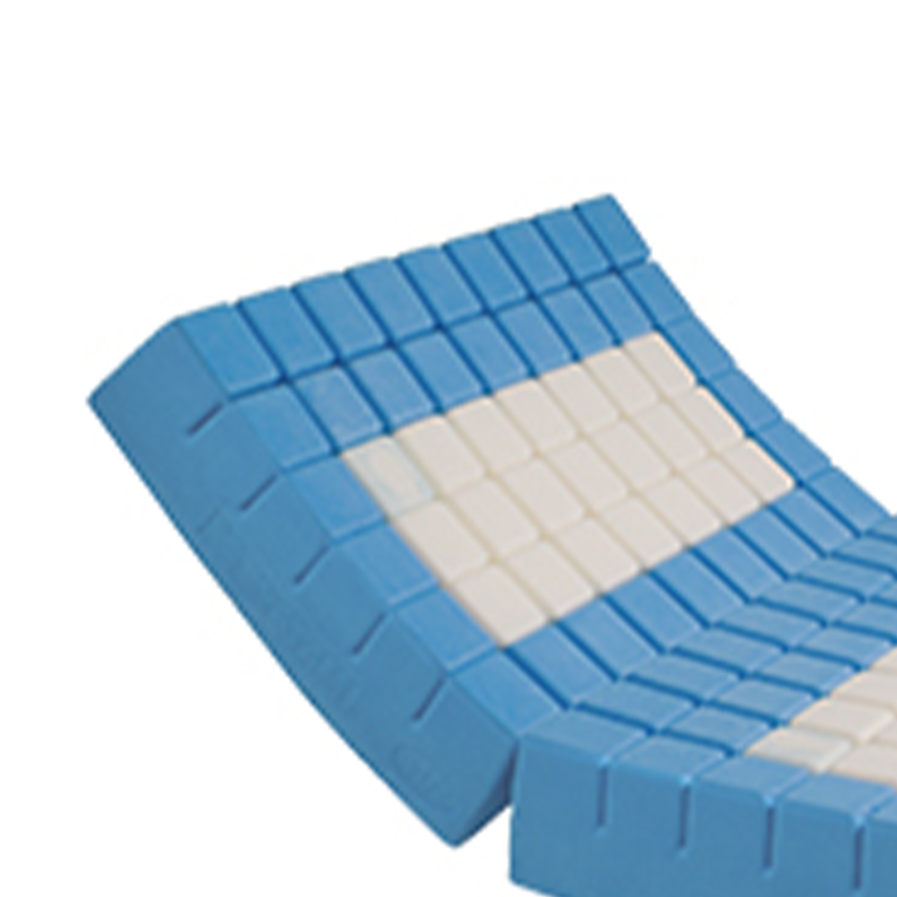 Anti-decubitus mattresses - SystAm Polymulti 3 Anti-decubitus Mattress 86x195xh17cm Polymaille Cover