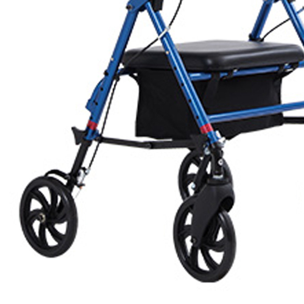 Deambulatori Rollator - Wimed Deambulatore Rollator Kd Pieghevole Girello Con Seduta E Freni