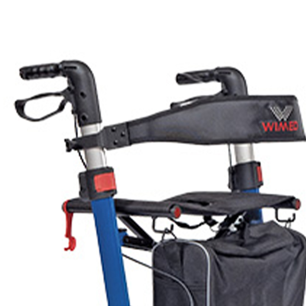 Deambulatori Rollator - Wimed Deambulatore Rollator Pieghevole In Alluminio Magic Salvaspazio
