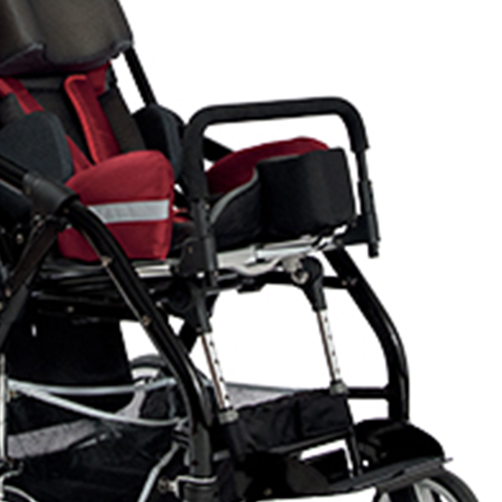 Carrozzine disabili - Wimed Passeggino Da Bambini Posturale Carrozzina Basculante Eta Rosso
