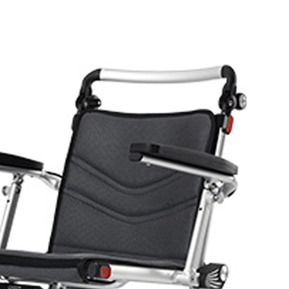 Carrozzine disabili - Wimed Sedia A Rotelle Carrozzina Elettrica Disabili Butterfly Smart Pieghevole