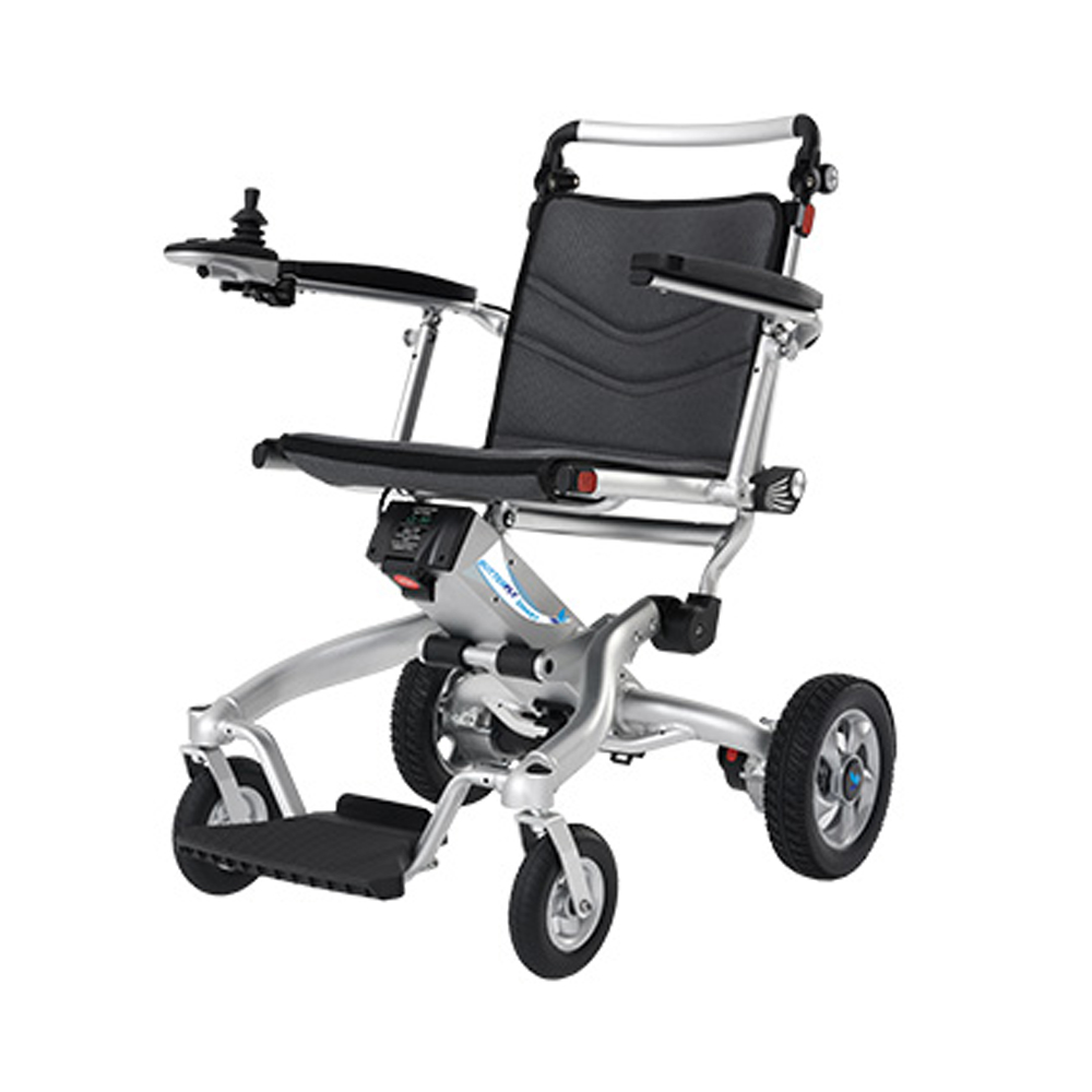 Carrozzine disabili - Wimed Sedia A Rotelle Carrozzina Elettrica Disabili Butterfly Smart Pieghevole