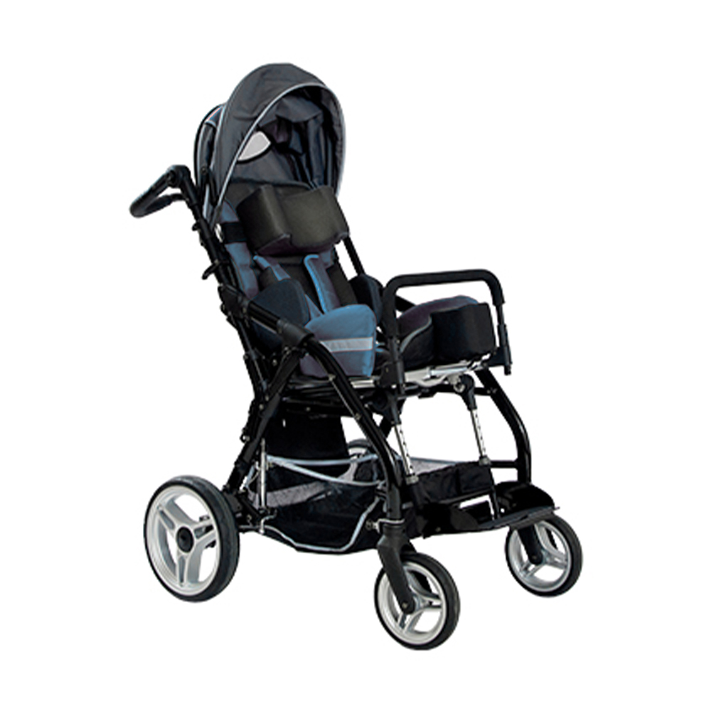 Carrozzine disabili - Wimed Passeggino Da Bambini Posturale Carrozzina Basculante Eta Blu