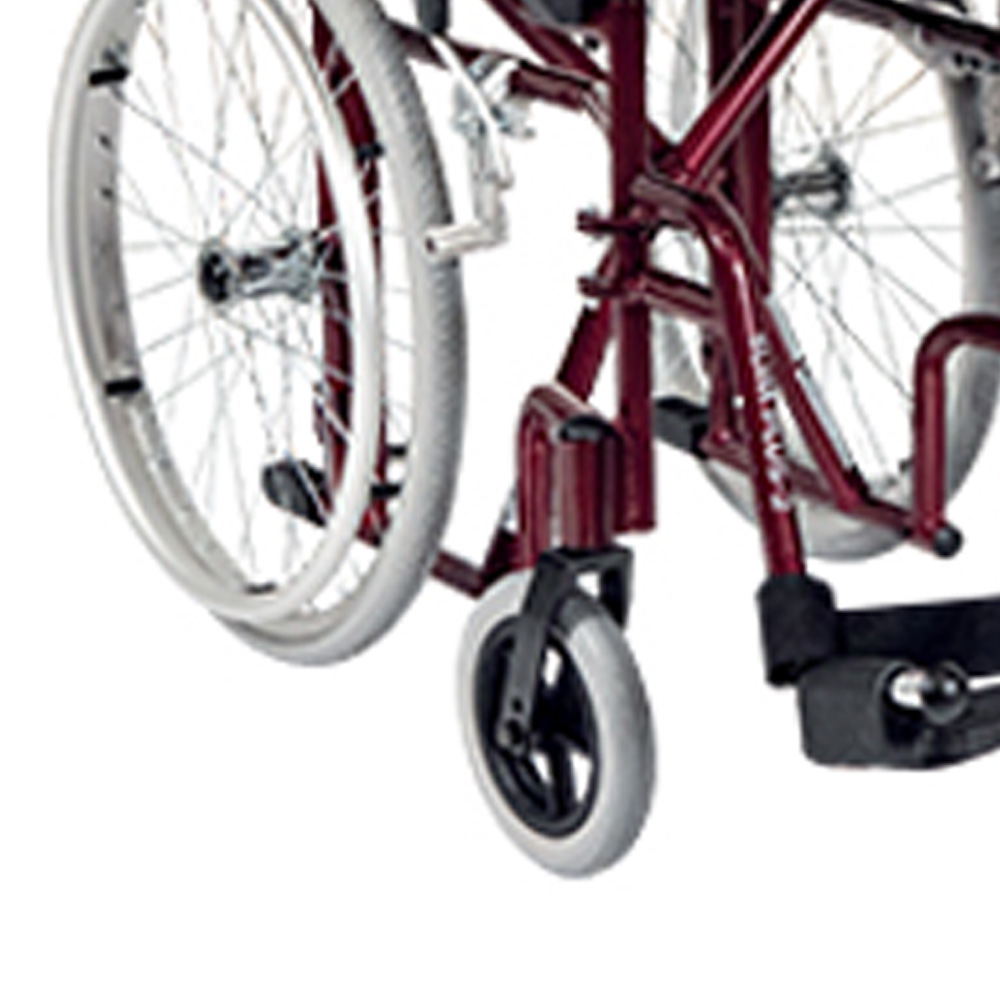 Carrozzine disabili - Wimed Sedia A Rotelle Per Disabili Carrozzina Slim Plus-2 Passaggi Stretti Autospinta