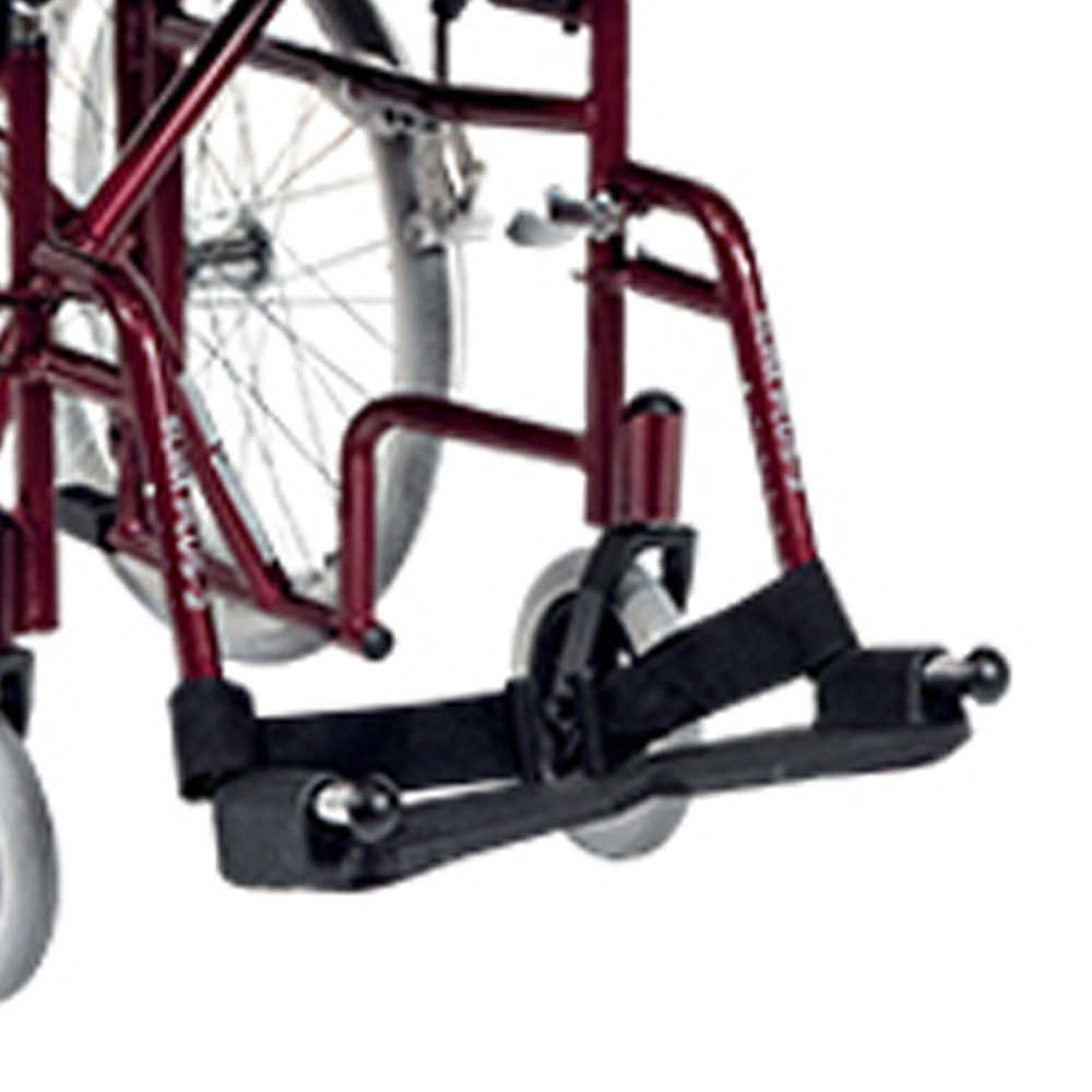 Carrozzine disabili - Wimed Sedia A Rotelle Per Disabili Carrozzina Slim Plus-2 Passaggi Stretti Autospinta