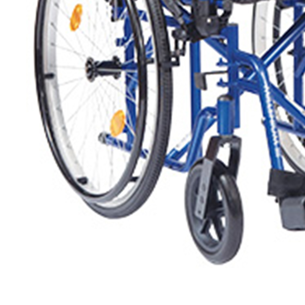 Carrozzine disabili - Wimed Sedia A Rotelle Per Disabili Millennium 3 Carrozzina Pieghevole Transito