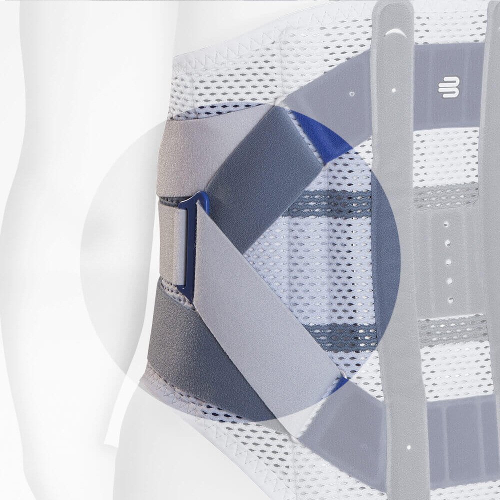 Tutori Tronco - Bauerfeind Fascia Elastica Lombare Spinova Unload Classic Short Delordosizzazione Rachide