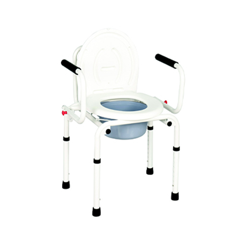 Sedie wc e doccia - Wimed Sedia Comoda Con Wc 3-in-1 E Braccioli Ribaltabili