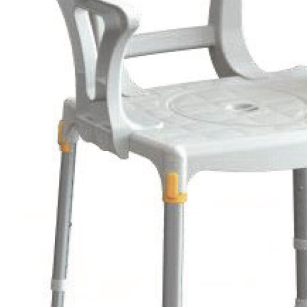 Sedie wc e doccia - Wimed Sedia Comoda Wc King Con Schienale E Braccioli Bianco