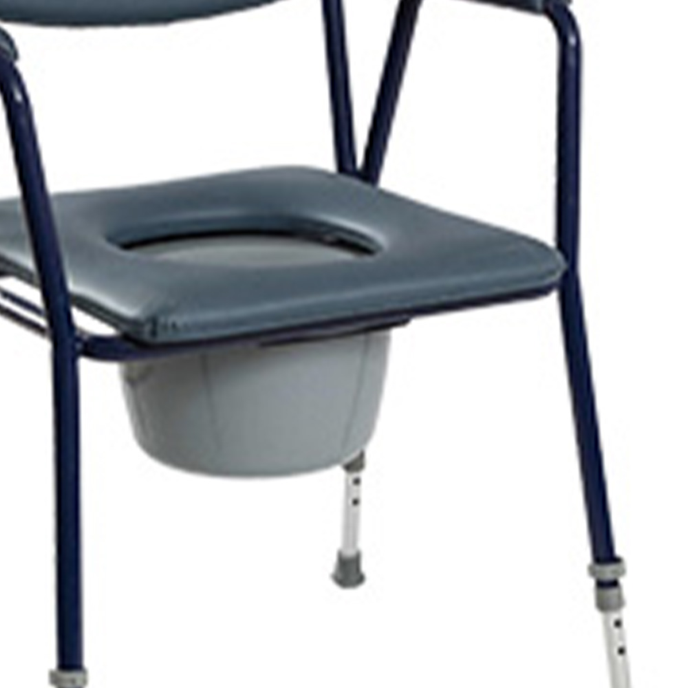 Sedie wc e doccia - Wimed Sedia Comoda Serena Con Wc Imbottita Regolabile Altezza