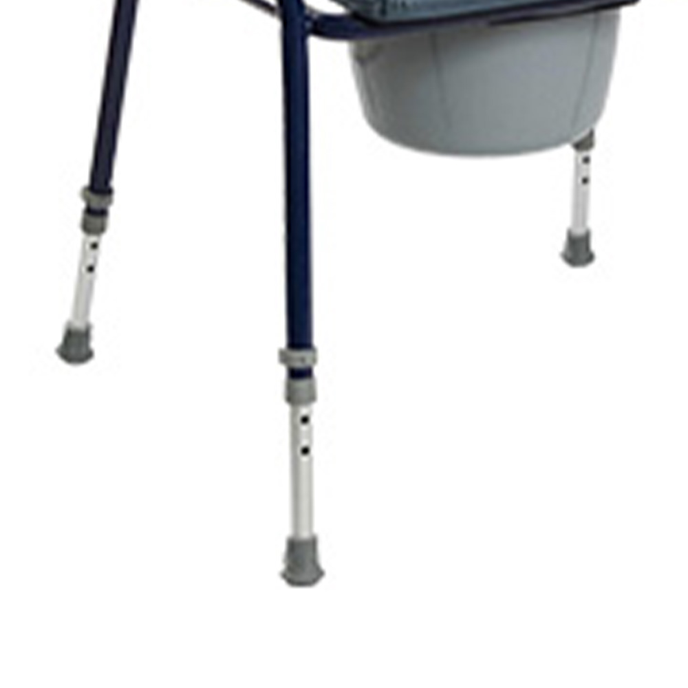 Sedie wc e doccia - Wimed Sedia Comoda Serena Con Wc Imbottita Regolabile Altezza