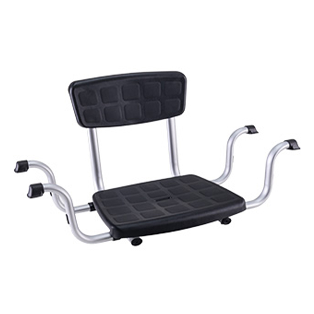 Sedie per vasca e doccia - Wimed Sedile Vasca Per Disabili Regolabile King Nero Con Schienale