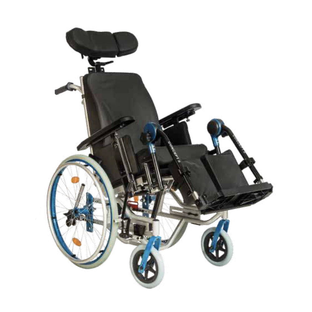 Carrozzine disabili - Wimed Carrozzina Seggiolone Polifunzionale Concept Ii Autospinta