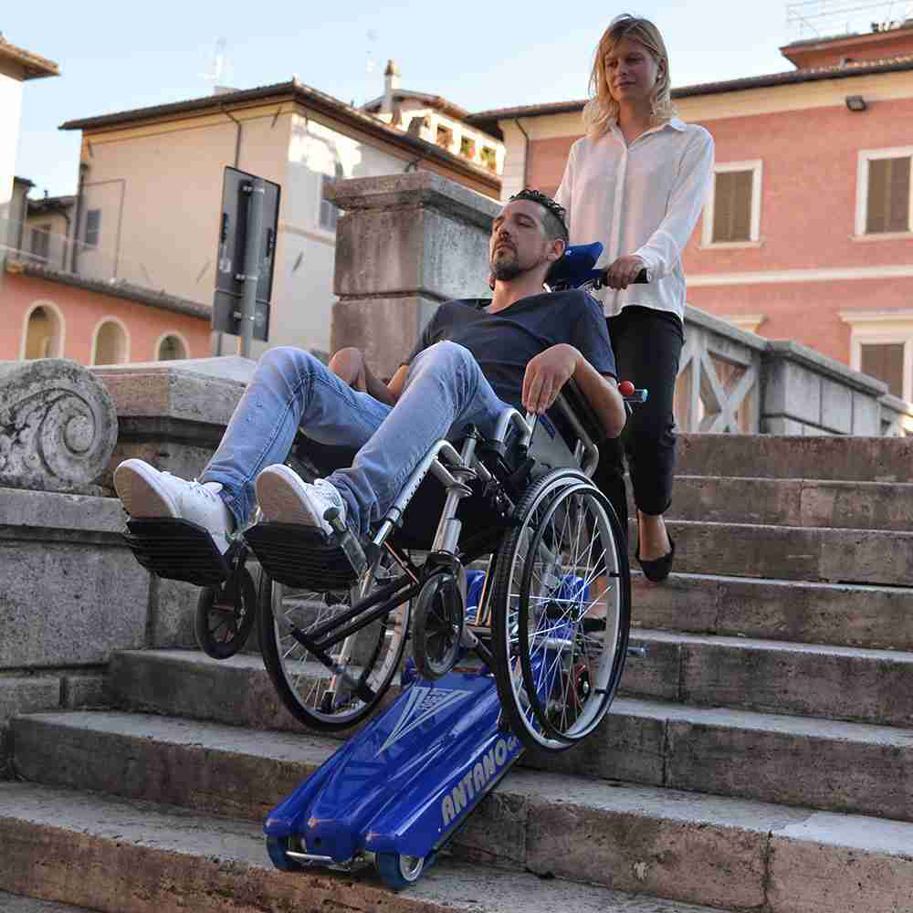 Montascale - Antano Montascale A Cingoli Lg 2004 Per Disabili Anziani Portata 150kg