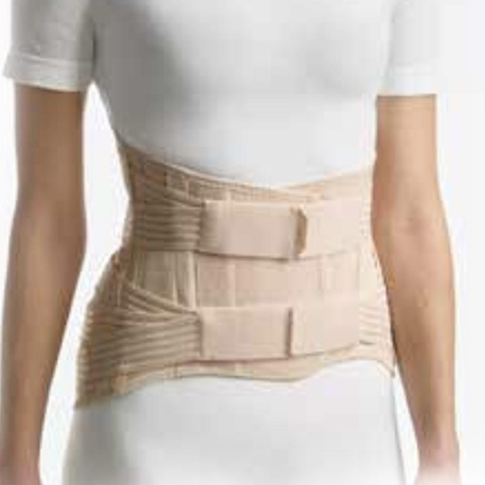 Tutori Tronco - Fgp Fascia Lombare Corsetto Semirigido In Stoffa Lombofixo 33 Fit Uomo