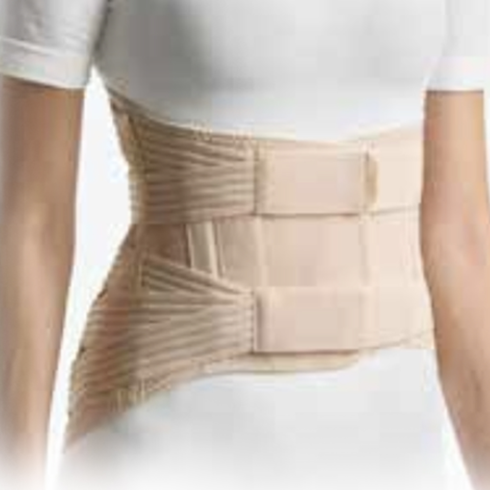 Tutori Tronco - Fgp Fascia Lombare Corsetto Semirigido In Stoffa Lombofixo Fit Donna