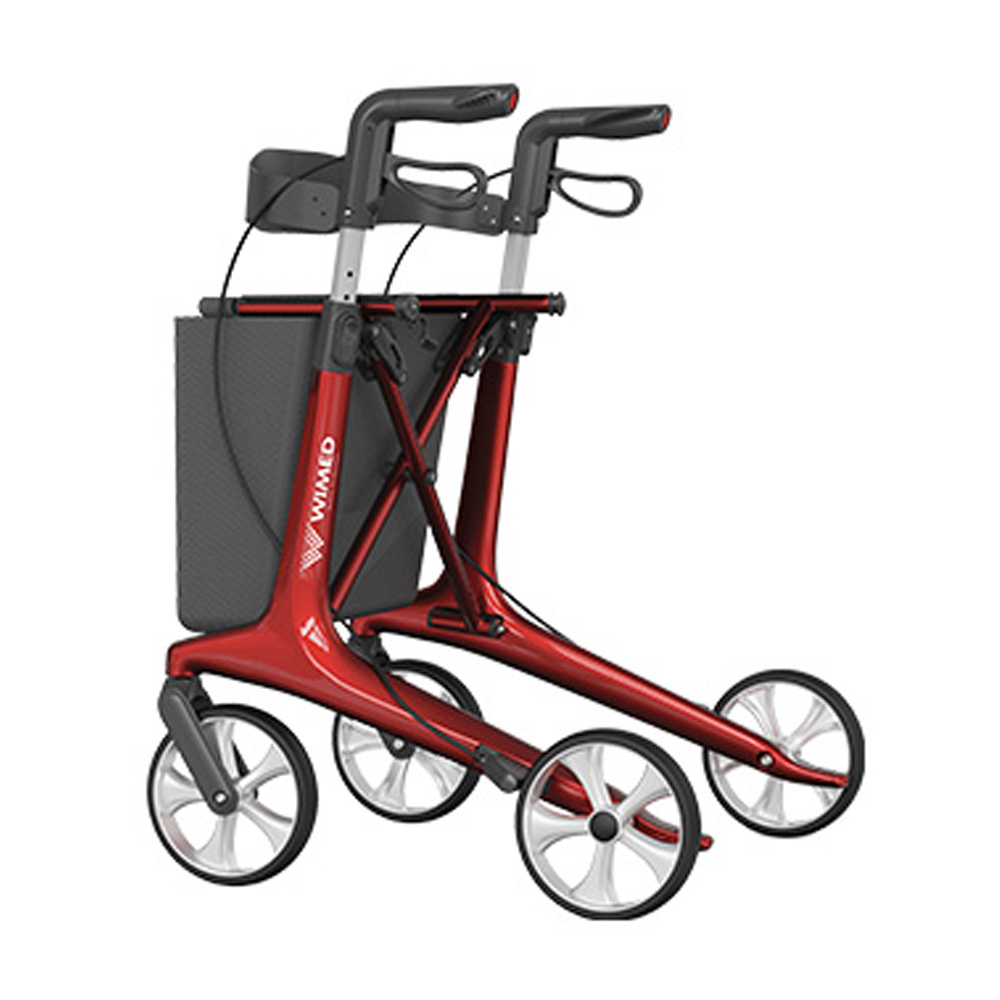 Deambulatori Rollator - Wimed Deambulatore Rollator Epic Carbon Girello Con Seduta E Freni