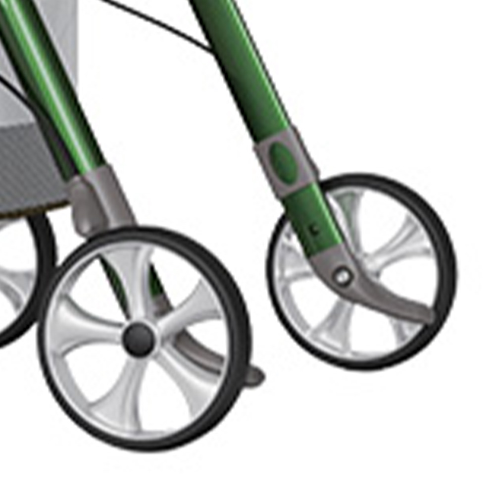 Deambulatori Rollator - Wimed Deambulatore Rollator Epic Elite Girello Con Seduta Freni E Borsa