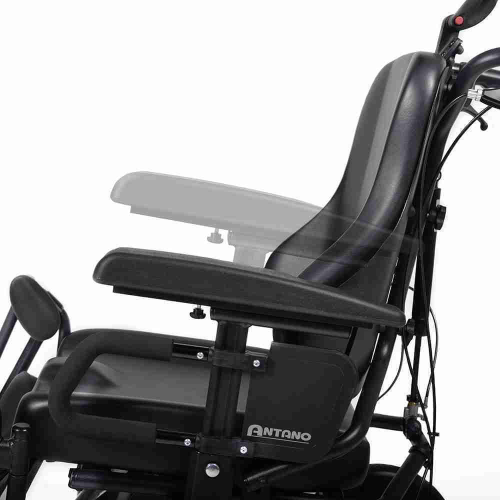 Carrozzine disabili - Antano Seggiolone Polifunzionale Carrozzina Autospinta Marcus 600 Per Disabili