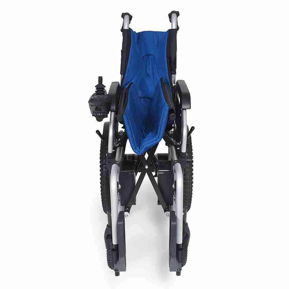 Carrozzine disabili - Antano Sedia A Rotelle Carrozzina Elettrica Aura El Pieghevole E Reclinabile