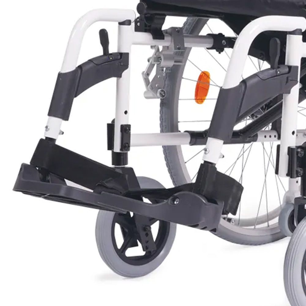 Carrozzine disabili - Antano Carrozzina Pieghevole Autospinta Leggera Demetra Doppia Crociera