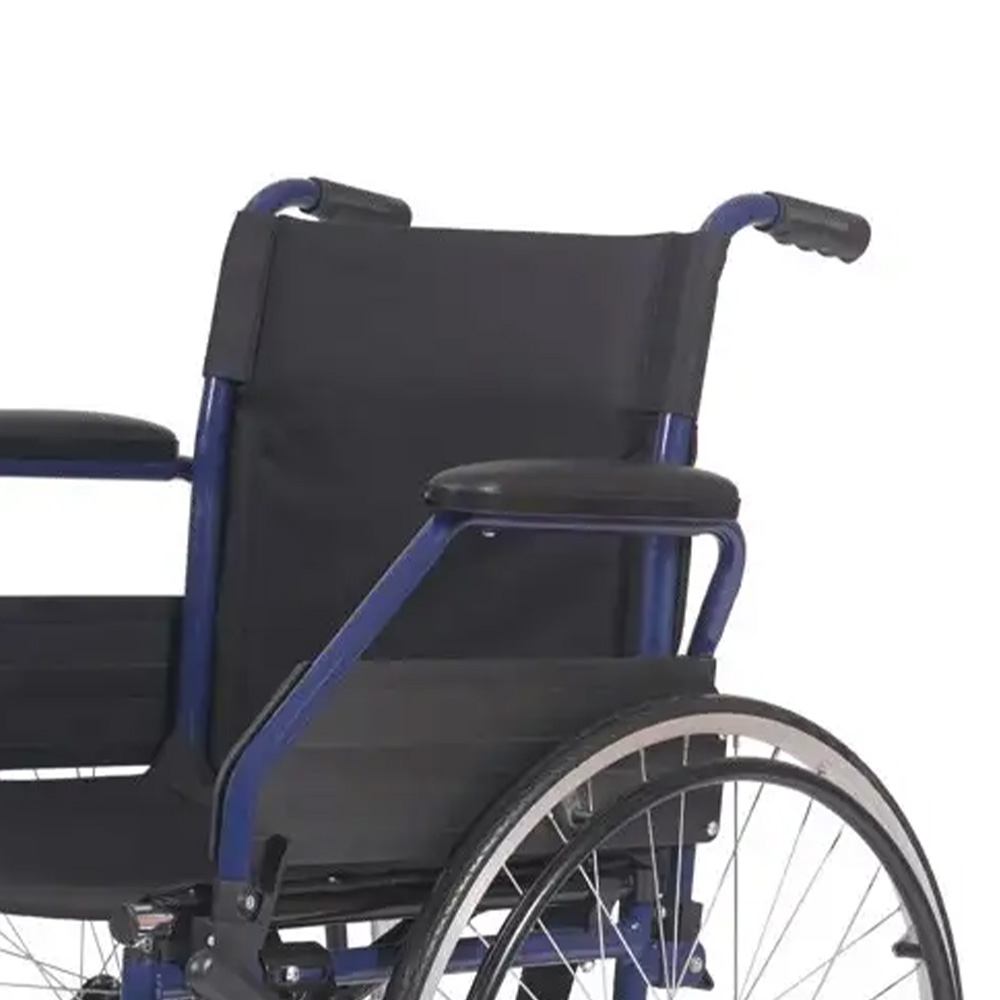 Carrozzine disabili - Antano Carrozzina Pieghevole Autospinta Minerva 600 Ad Una Crociera