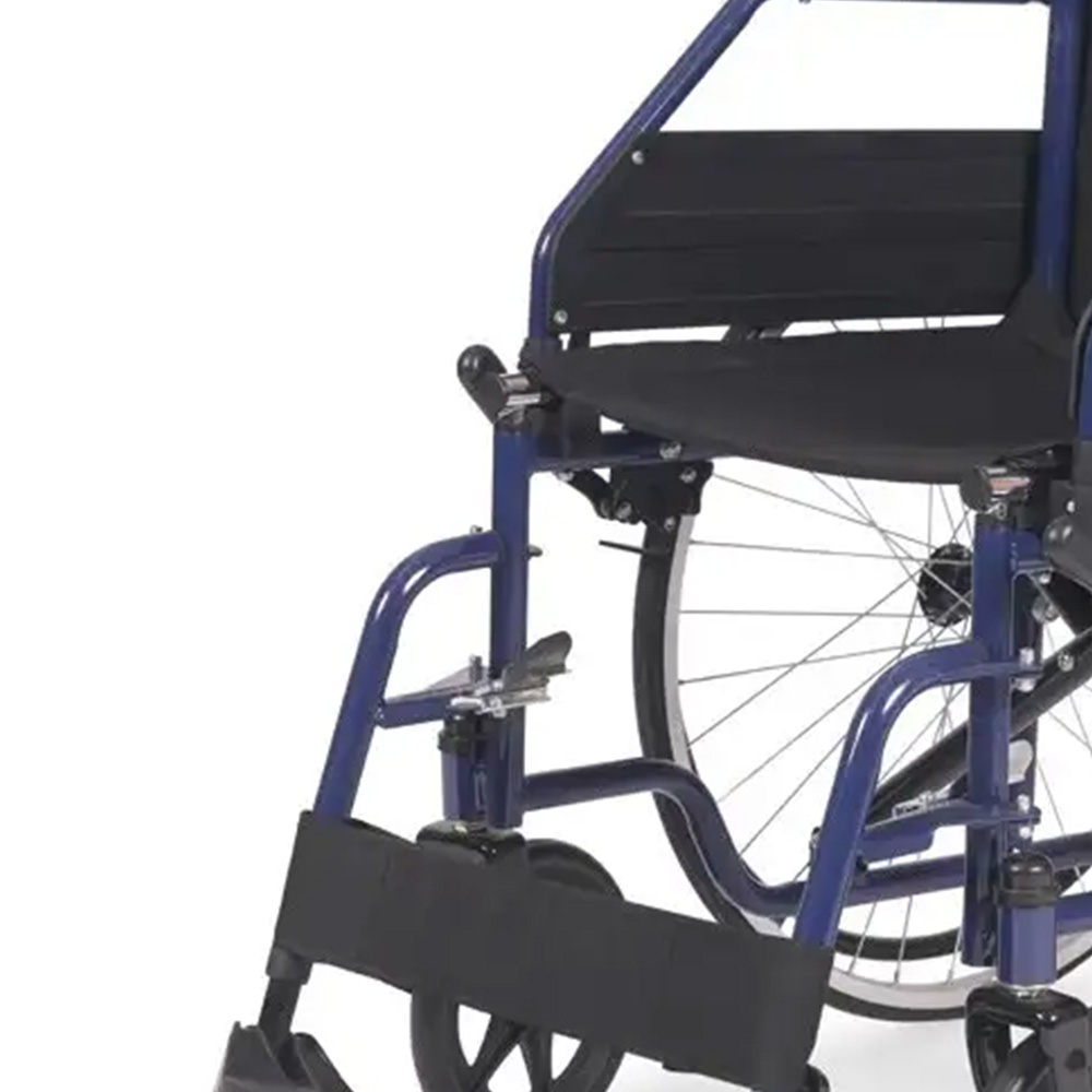 Carrozzine disabili - Antano Carrozzina Pieghevole Da Transito Minerva 300 Ad Una Crociera