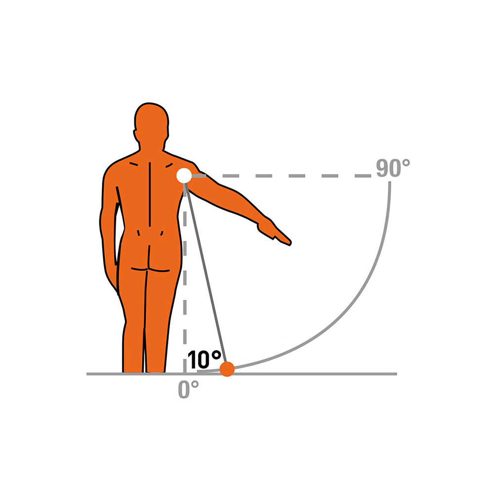 Bretelles d'épaule - Ro+Ten Attelle D'épaule Et De Bras Avec Immobilisation En Abduction à 15°