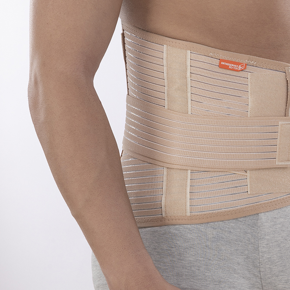 Tirantes del tronco - Ro+Ten Faja Lumbar Elástica Easyco Plus Beige