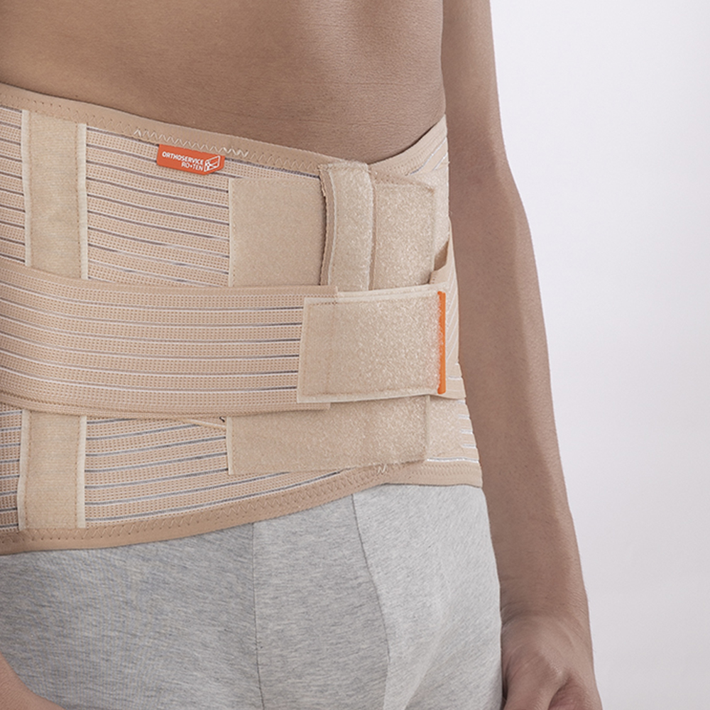 Tirantes del tronco - Ro+Ten Faja Lumbar Elástica Easyco Plus Beige