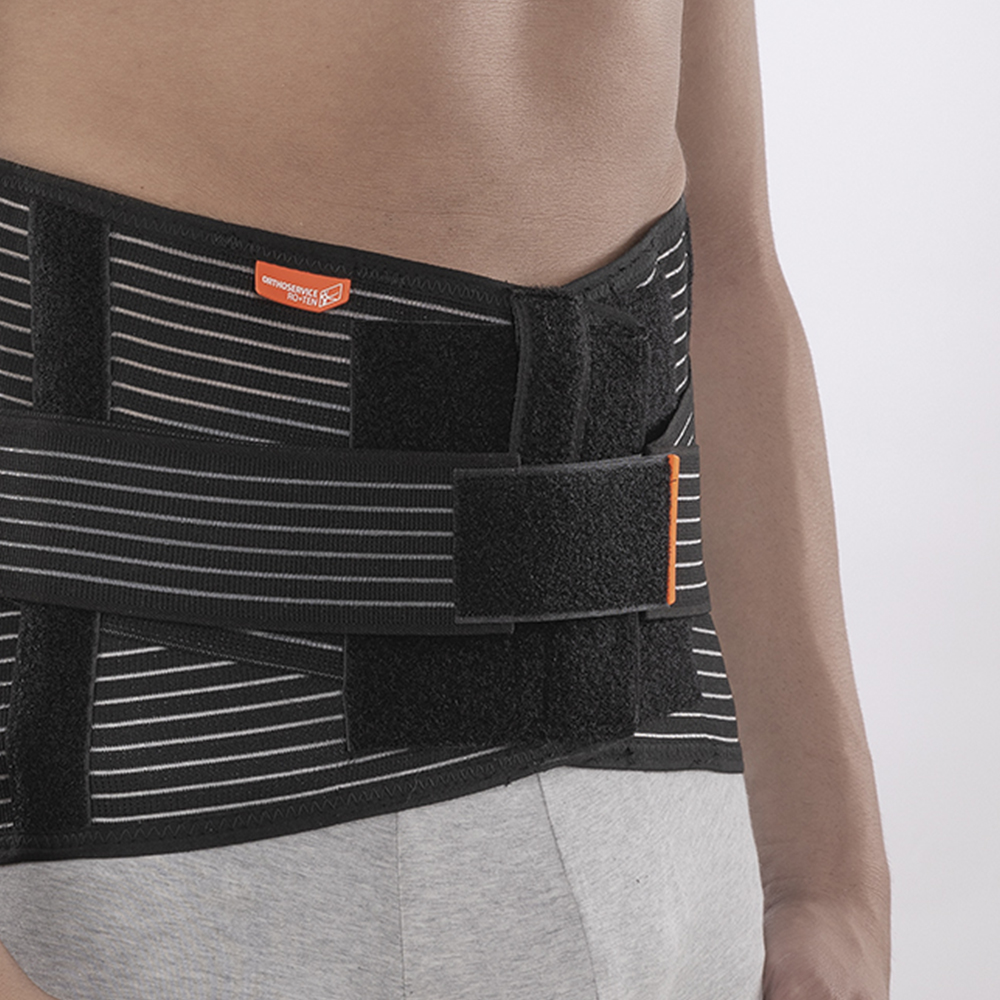 Tirantes del tronco - Ro+Ten Faja Lumbar Elástica Easyco Plus Negra