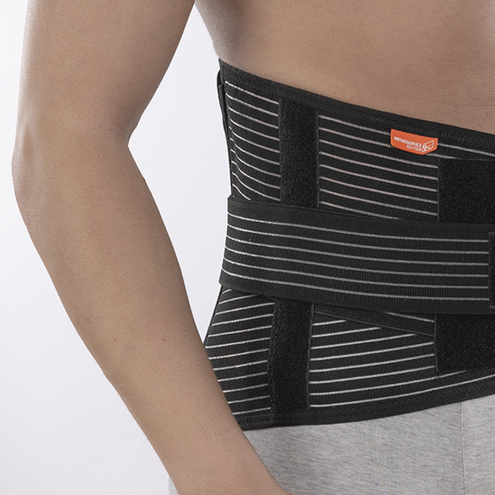 Tirantes del tronco - Ro+Ten Faja Lumbar Elástica Easyco Plus Negra