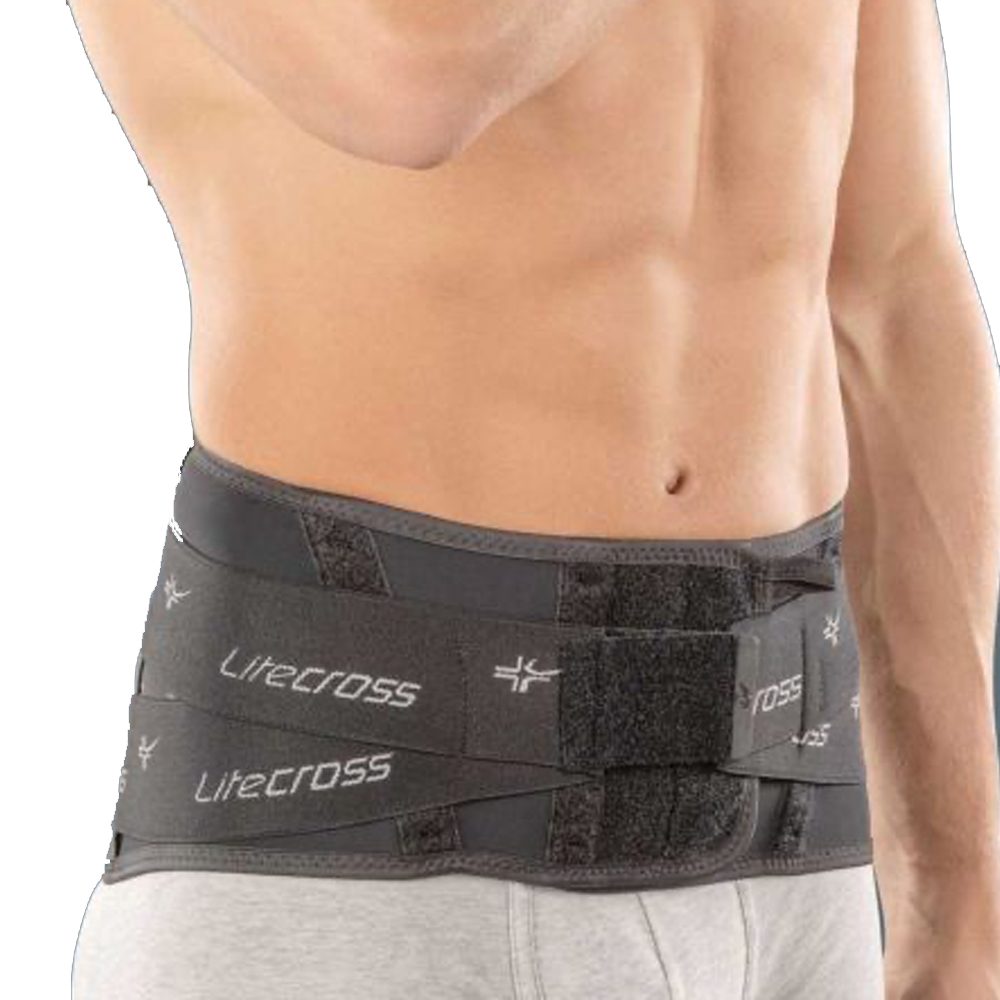 Trunk tutors - Ro+Ten Litecross93 Black Lumbar Support Brace Orthopedic Bust