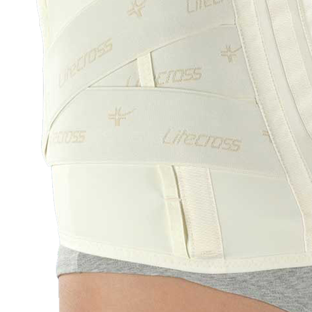 Tirantes del tronco - Ro+Ten Soporte Lumbar Ortopédico Para Busto Litecross90 Cream